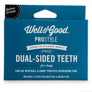 Dog Grooming: Dual-Sided Deshedding Replacement Teeth for Dogs